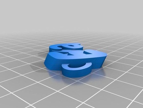 eva Anahtarlık organizasyon özelleştirilmiş 3d print model - Mito3D