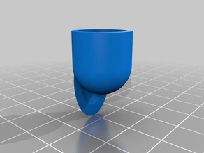 14mm finger-pick - Zubehör angepasst 3d print model - Mito3D