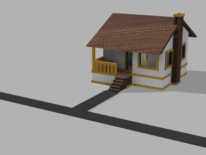 small house models 3d print model - Mito3D