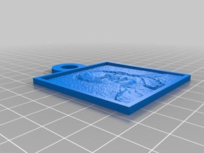 mi personalizados lithopane prueba de dan 2d arte 3d print model - Mito3D