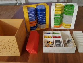 almacenamiento de los colonos juguete juego accesorios cuadro catan settlersofcatan 3d print model - Mito3D
