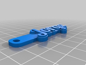 llavero jorge llaveros personalizado 3d print model - Mito3D
