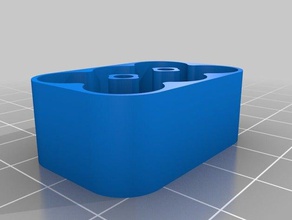cassa di batteria magnetico aaa i contenitori personalizzato 3d print model - Mito3D