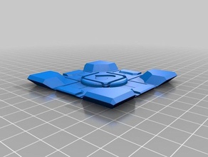 rubiks companheiro cubo adesivos de vídeo jogos cube 3d print model - Mito3D