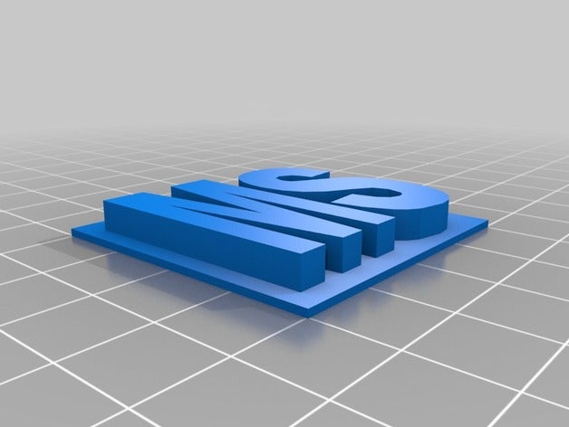 test ms 3d printing 3D print model - Mito3D