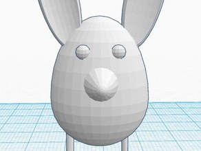 chunny chicken bunny 3d printing 3d print model - Mito3D