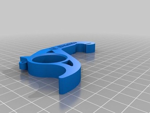 hand solo bottle opener keychains 3d print model - Mito3D