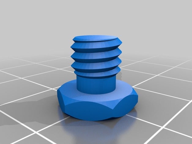 peugeot chainring bolt m7 v2 parts customized 3D print model - Mito3D