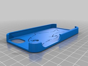 dolphin phone case accessories customized 3d print model - Mito3D