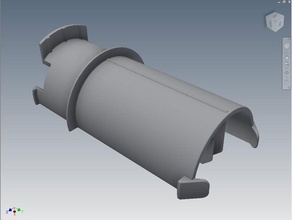 ultimaker 2+ 70mm support de bobine formfutura 3d l'imprimante accessoires filament titulaire 3d print model - Mito3D