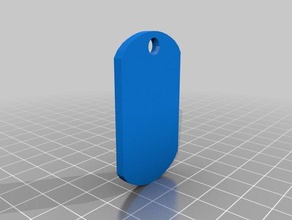 my customized dog tag 5 pets 3d print model - Mito3D