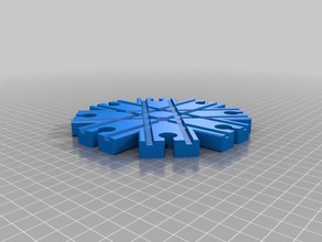 8-fold crossing brio construction toys 3d print model - Mito3D
