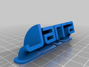 jarra de la oficina personalizado 3d print model - Mito3D
