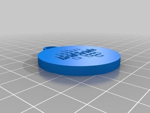 grid trials token keychains 3d print model - Mito3D