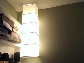 ikea lamp ceiling mounts decor 3d print model - Mito3D