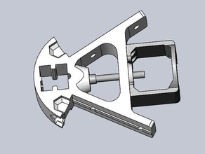 support de codeur kossel 800 autres 3d l'imprimante pièces 3d print model - Mito3D