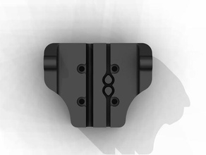 bras de transport delta effecteur v2 3d l'imprimante pièces 3d print model - Mito3D