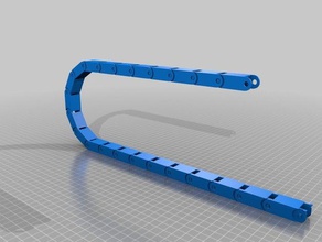 Kabel-Kette Projekt andromeda 3d Drucker Teile angepasst 3d print model - Mito3D