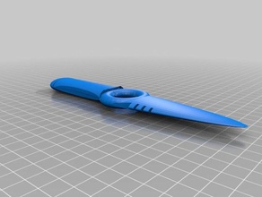 subnautica knife v2 3d printing 3d print model - Mito3D