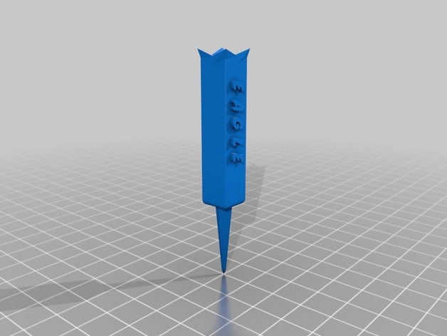 mein besonders angefertigt golf tee design 4 sport im freien 3D print model - Mito3D