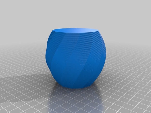 mi personalizados polígono jarrón de la copa pulsera del generador decoración 3D print model - Mito3D
