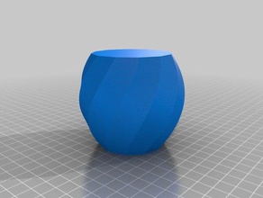 mi personalizados polígono jarrón de la copa pulsera del generador decoración 3d print model - Mito3D