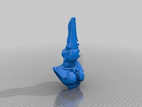 tronco cerebrale modello le scansioni repliche makerbotdigitizer 3d print model - Mito3D
