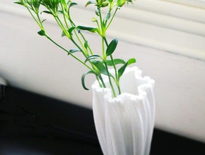 snow vase other 3d print model - Mito3D