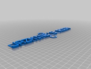 jaz room hook organization customized 3d print model - Mito3D
