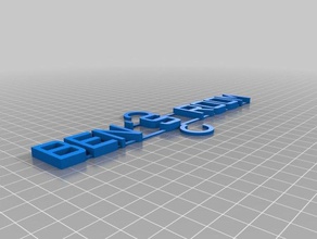 ben Zimmer-Haken - Organisation angepasst 3d print model - Mito3D