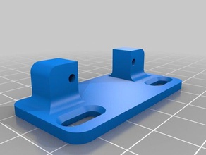 servo mounting bracket hobby 3d print model - Mito3D