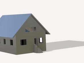 a impressão utopia casa edifícios estruturas 3d print model - Mito3D