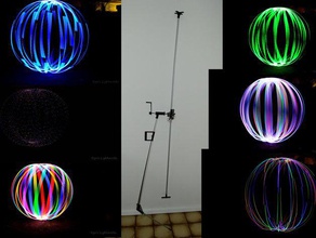 lightpainting modular orb ferramenta a arte arduino ledlenser fotografia 3d print model - Mito3D