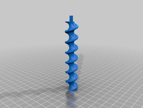 optimisé spirale de marbre la machine mécanique les jouets l'automatisation balle le piste pistes spiralized 3d print model - Mito3D