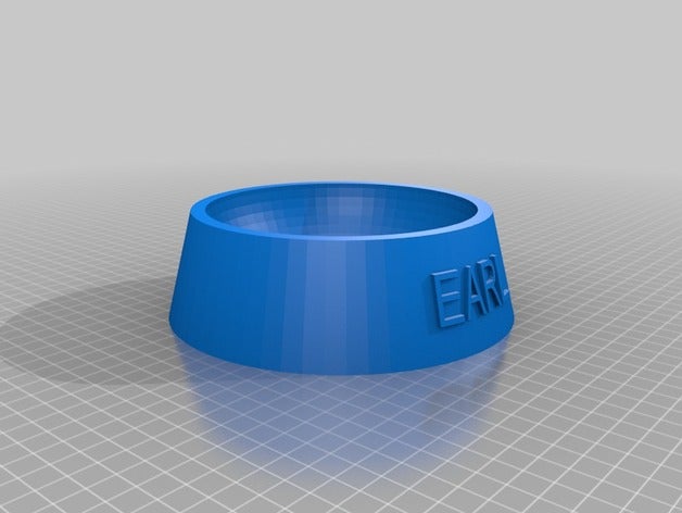 earl Futternapf Haustiere angepasst 3D print model - Mito3D