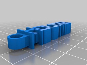 houma kc organizzazione personalizzato 3d print model - Mito3D