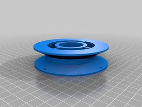 my customized filamentwire spool wheel creator 3d printer accessories 3d print model - Mito3D