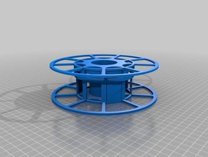 mon personnalisés configurable par câble bobine de filament organisation 3d print model - Mito3D