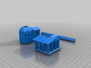 las viejas estructuras 3d impresión 3d print model - Mito3D