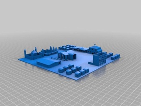 la aldea 3d impresión 3d print model - Mito3D