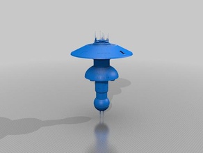 star trek earth spacedock buildings structures 3d print model - Mito3D