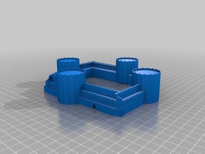 castillo 2 3 d impresión 3d print model - Mito3D