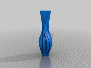 fracvase decoração fractal espiral vaso de impressão 3d print model - Mito3D