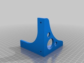 canto inferior esquerdo suporte tevo tarantula impressora 3d partes 3d print model - Mito3D