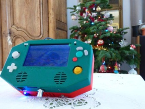 3d printed gamecube portable video games console gaming handheld 3d print model - Mito3D