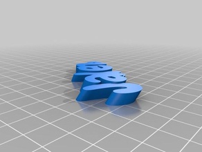 jaden organización personalizado 3d print model - Mito3D