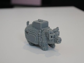pigsodus cerdo 3d la impresión animal juego 3d print model - Mito3D