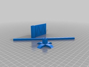cubs flag office chicago 3d print model - Mito3D