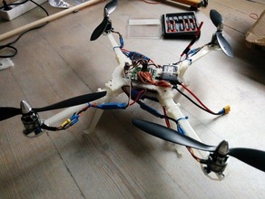 quadcopter frame 1 rc véhicules 3d print model - Mito3D