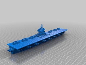 usa enterprise nave da guerra 3d stampa 3d print model - Mito3D